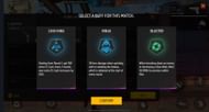 The available buffs in the Clash Squad modes (Image via Garena)